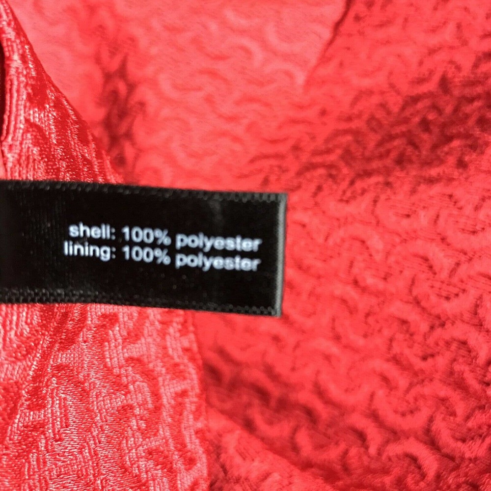 The Limited Red Textured Side Panel Pencil Skirt - Picture 7 of 7